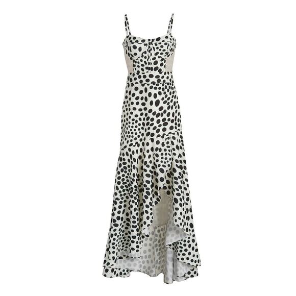 PatBO BOSSA LACE TRIM CORSET MAXI DRESS Size 4 S - Picture 6 of 9